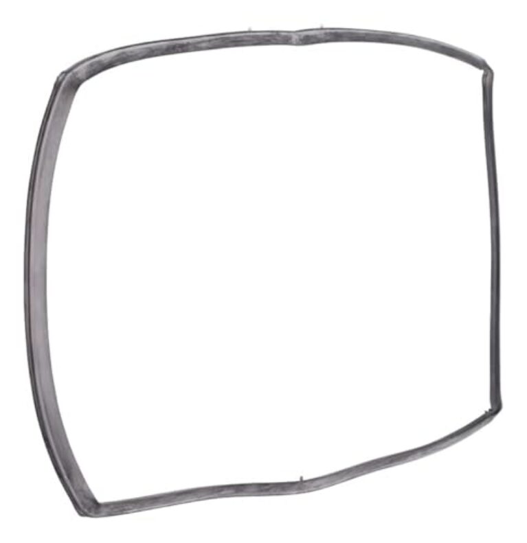 Borracha Gaxeta de Vedação para Forno Fogão Brastemp Ative, Código W10341884, 61x33cm, Preta