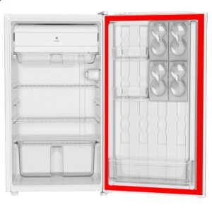 Borracha Gaxeta Para Consul Czd12 Frigobar Refrigerador Cervejeira 120L 120 Litros 80x45 Encaixe