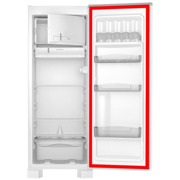 Borracha Gaxeta Para Continental Rc26 260 Litros Geladeira Refrigerador da Porta 54x128
