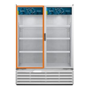 Borracha Geladeira Expositor 3 Portas para Termisa 45x130cm (preto)