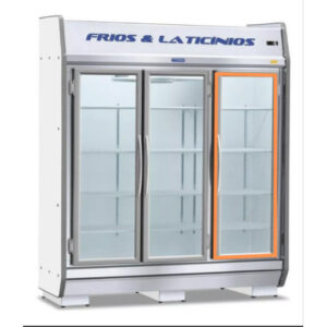 Borracha Geladeira Expositor 4 Portas para Termisa 45x130cm (preto)