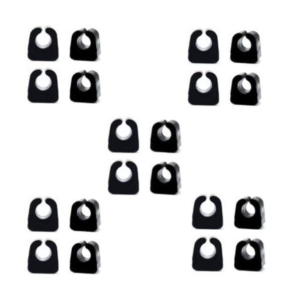 Borracha Suporte da Trempe Grade Cooktop Fogão Atlas Consul Continental Itatiaia Mondial Fischer - 20 Peças