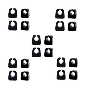 Borracha Suporte da Trempe Grade Cooktop Fogão Atlas Consul Continental Itatiaia Mondial Fischer - 20 Peças