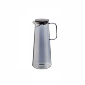 Bule de chá removível de vidro de grande capacidade para refrigerar em casa, chaleira de frutas e chá com filtro de aço inoxidável, conjunto de chá, limpável