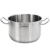 Caçarola de Indução 32cm Profissional Aço Inox 15,2L Brinox Panela Alta Avulsa Cozinha