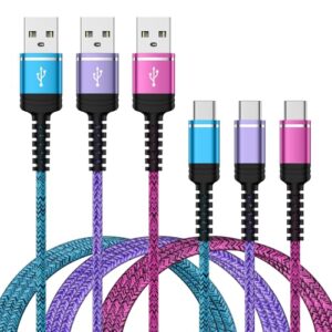 Cabo de carregamento USB C Pixel 10 Pro, cabo de carregamento rápido USB A para C para Google Pixel 10 Pro XL 9 Pro XL 9 Pro Fold 9a 8a 7 6 5,3 m tipo A para C para Motorola Edge 60 Neo Edge 60 Pro