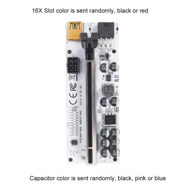 Cabo riser 012 max para mineração com placa de vídeo