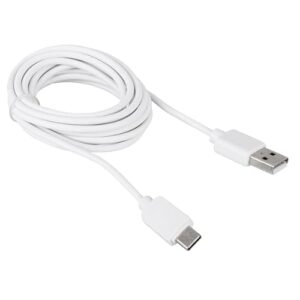 Cabo USB-C 2 metros Tipo C Turbo Ultra Rapido Reforçado Android e Iphone Notebook Tablet Qualidade Premium Carregamento Transferência de Dados