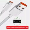 Cabo Usb Turbo Laranja Para Xiaomi Mi 11 Pro 11 Lite Ultra 12s Poco X3 NFC X3 Pro X4 X5 Poco F1 F2 pro F3 F4 F5 Redmi note 8 pro 9s 9 pro 10s 11 Redmi 13c