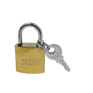 Cadeado 20mm Pequeno Cadeado para Mala Academia Bolsa Notebook Cadeado Glory Pequeno PadLock