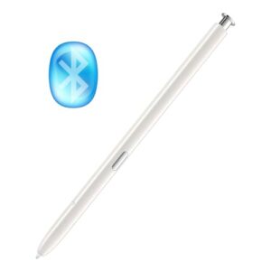 Caneta Note 10 S com caneta de substituição Bluetooth para Samsung Galaxy Note 10, Note 10 Plus 5G Stylus para Galaxy Note 10/Note 10+ 5G, todas as versões, caneta Touch S (branca)