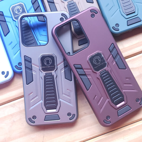 Capa Capinha anti impacto com suporte para Motorola Moto G24 G04 G04S G24 power Capa anti Shock com suporte Moto E14