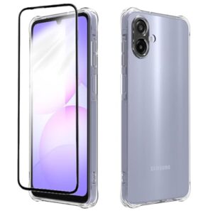 Capa Capinha Anti Impacto + Película Premium 9D Cerâmica Compatível Com Samsung Galaxy A07 - SMART E CASE