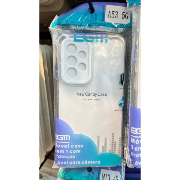 Capa Capinha Case 360 Protetora Transparente para Samsung A54 A14 M54 A14 5G S21 FE A34 5G S22 Ultra S22 M23 5G M52 5G M53 5G A12 A03 Core A03 J4 Core J5 Prime J7 Prime A30s A10 S21 S20 M34 5G A24 S23 S23 PLUS S23 ULTRA A05 A05S A15 A25