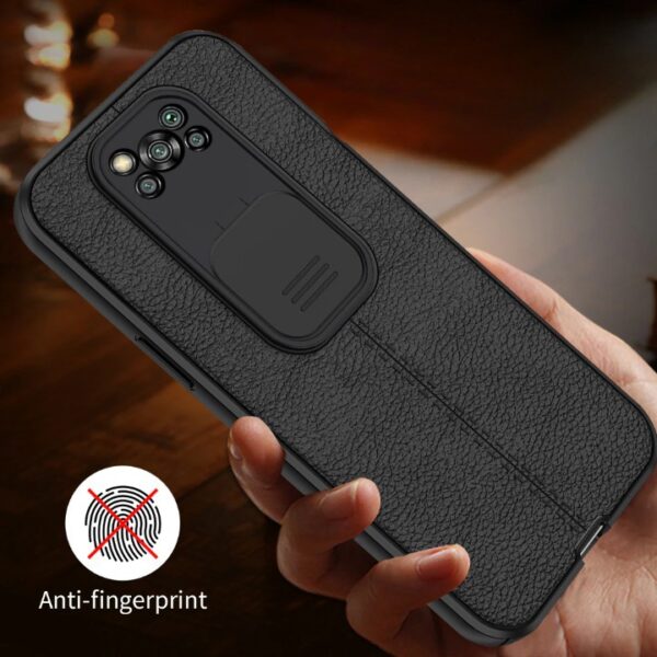 Capa Capinha Case Anti Impacto Xiaomi Poco X3 / Poco X3 NFC / Poco X3 PRO - Com Slide Protetor de câmera - Capinha para Poco X3 com dupla proteção para câmera - Capinha Poco X3 leve e resistente contra quedas