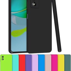 Capa Capinha Case Compatível Motorola Moto E13 Silicone Aveludada Com Proteção De Câmera (CEREJA)