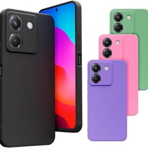 Capa Capinha Case Compatível_Xiaomii POCO M7 PRO Silicone Veludo Premium [2ASHOP] (AZUL ROYAL)