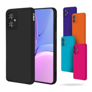 Capa Capinha Compatível Motorola Moto G14 Silicone Aveludada Ultra Fina e Resistente (ROXO)