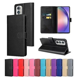 Capa Capinha Protetora Celular Carteira Flip Couro Compatível MotoroIa Moto G52/G82 Proteção Premium [DPF] (ROSA PINK)