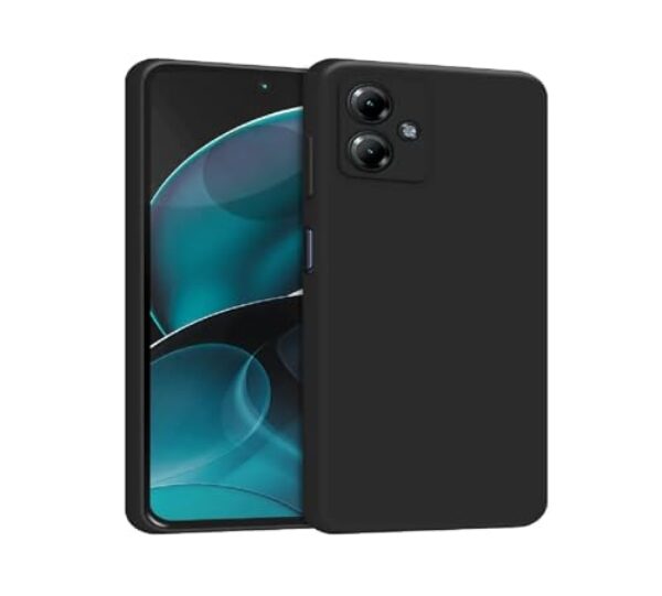 Capa Capinha Slim Fosca Luxo Aveludada Premium Para Motorola Moto G14-6.5 (ROSA)