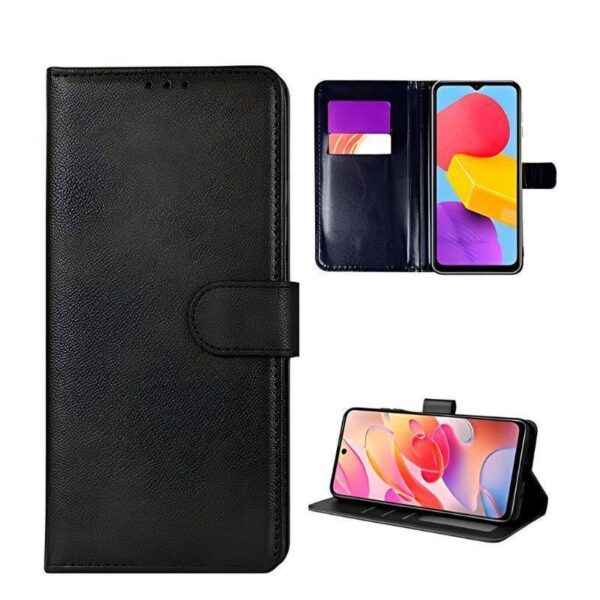 Capa Carteira Carteira Flip + Película Cerâmica Para Xiaomi 13 Ultra 13 Pro POCO X5 Pro 5G Redmi Note 12 Pro Plus Xiaomi 12S Ultra 12T Pro 13 12 Lite 13 Lite POCO F5 Pro F4 GT Xiaomi 12 Poco X5 Redmi Note 12 5G Poco M6 Pro Note 12S Poco X5 Redmi 12C Redmi
