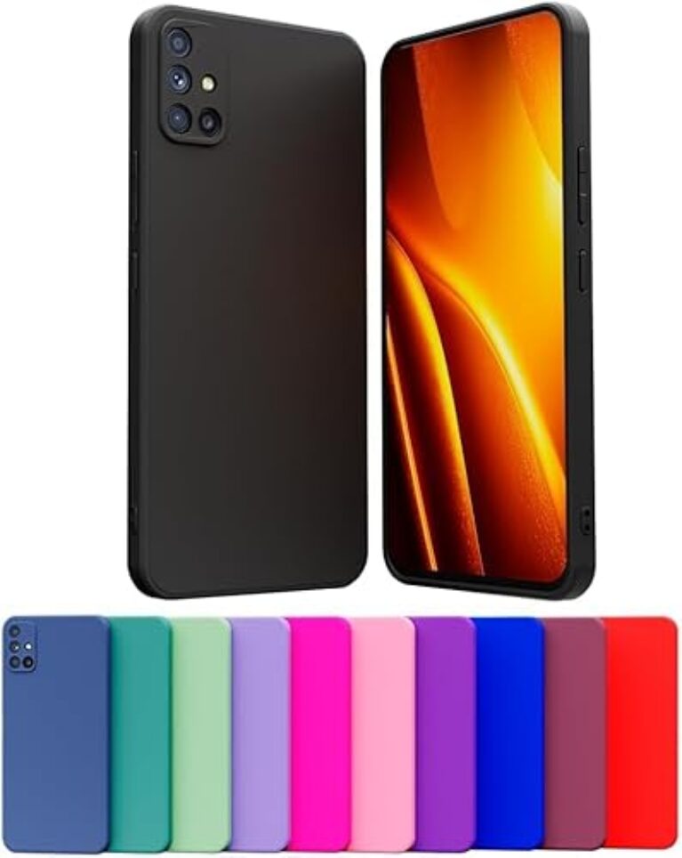 Capa Case Celular Compatível Samsung Galaxy A51 Silicone Macio Interior Veludo Proteção De Câmera (CINZA CHUMBO)
