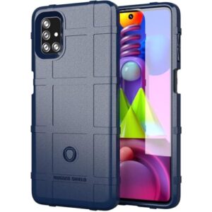Capa Case Galaxy M51 (Tela 6.67) Rugged Shield Anti Impacto (Azul)