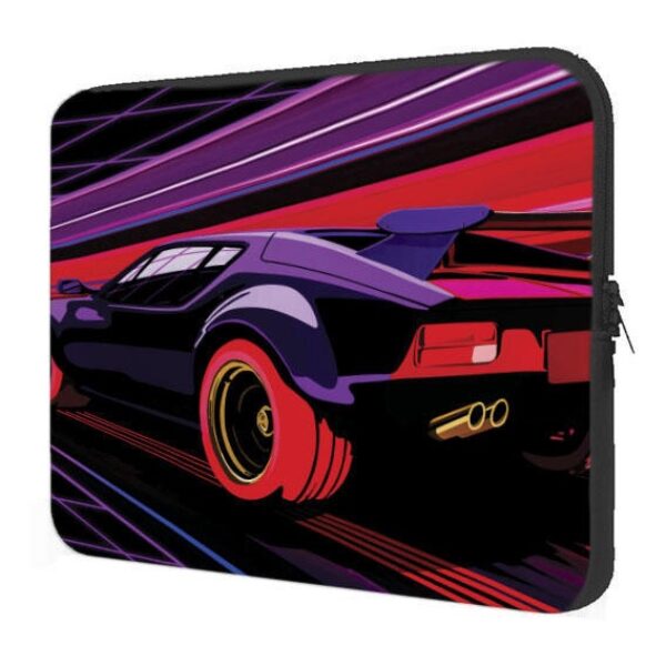Capa Case Notebook 15.6 Personalizado Carro Tunado Tunnig Gamer Roxo
