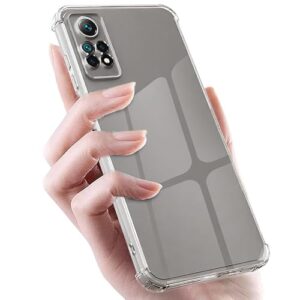 Capa Case Protetora Anti Impacto Celular TPU Compatível Xiaomi REDMI NOTE 12 PRO 4G Transparente Premium