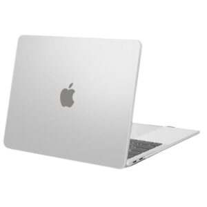 Capa Case Rigida para MacBook Air de 13 polegadas, Modelos A2337, A2179, A1932 (Transparente Fosco)