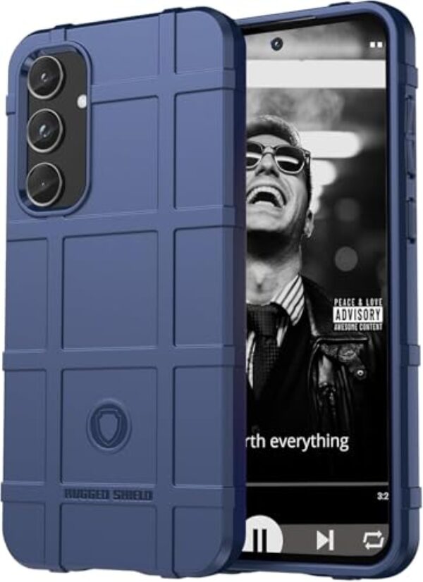 Capa Case Sàmsung Galaxy A26 5G (Tela 6.7) Rugged Shield Anti Impacto (Azul)