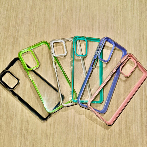 Capa Case Transparente 3 em 1 Samsung Galaxy A10/A10S/A14 4G/A14 5G/A21S/A53/A02S/A03S/M12/M23 Capinha Protetor Silicone