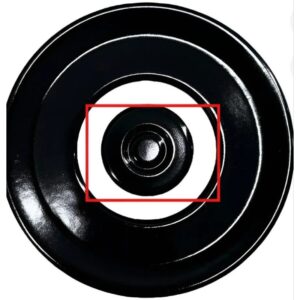 Capa Central Tripla Fogões Electrolux - 56DTB - 56DTX - 56DX Capa Central Tripla Fogões