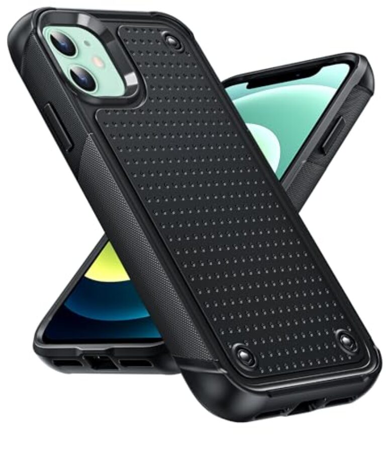 Capa compatível com iPhone 15 ProMax: capa de telefone de camada dupla à prova de choque rígida de policarbonato texturizado traseiro macio para iPhone 15 ProMax, preta