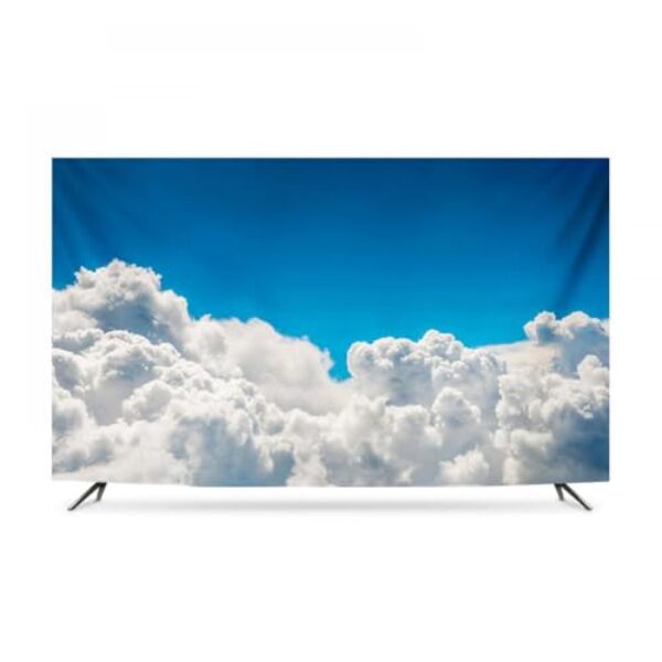 Capa contra poeira para TV interna de 82 a 80 polegadas Protetor de tela de TV com impressão de alta qualidade Universal Desktop Capas de exibição de cristal líquido curvado para pendurar na parede