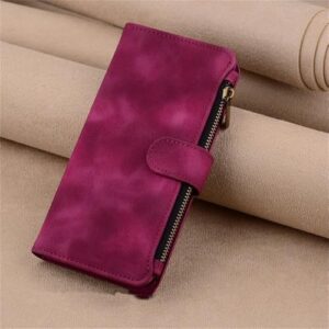 Capa de couro para Samsung Galaxy M33 M34 M35 M56 M20 M21 M31 M11 M12 M13 M14 M15 M16 M23 M32 M52 M53 M54 M55 5G, capa tipo carteira, vermelha, para Samsung M30