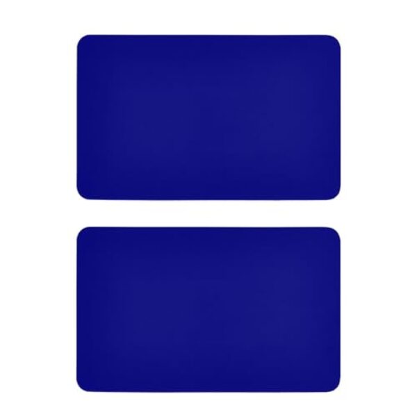 Capa de ímã decorativo liso puro azul marinho azul escuro cor sólida capa reutilizável ímã de geladeira painel capa magnética decoração de férias Cubierta para lavavajillas 10 x 6,3 cm