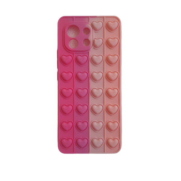 Capa De Silicone Capinha Pop It Fidget Toys Anti stress Anti Impacto Bolhas Case Para mi 11 lite POCO C3 POCO X3 POCO X3 PRO REDMI NOTE 10 NOTE 10 4G NOTE 10S NOTE 10 PRO NOTE 10 PRO MAX poco m3 poco f3