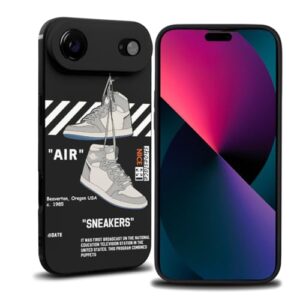 Capa de telefone legal para iPhone 7 Air para meninos homens estéticos tênis de basquete proteção de lente resistente a quedas tênis esportivo design de rua capas de designer à prova de choque