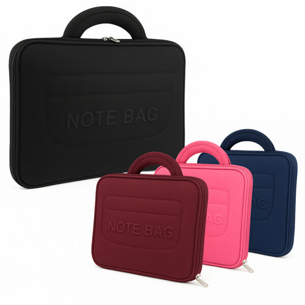 Capa Mala de Notebook 14 / 15 / 15,6 / 17 " Polegadas Maleta Reforçada com Bolso Interno Capa Rigida