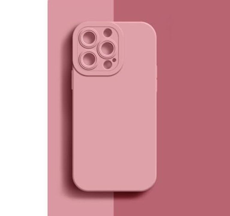Capa para iPhone 14 Pro Max, capa protetora macia para celular compatível com iPhone 14 Pro Max rosa