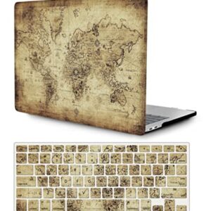 Capa para laptop compatível com MacBook de 12 polegadas, lançado em 2017, 2016 e 2015, modelo A1534 com tela retina, capa rígida de plástico fino e película de teclado para MacBook Retina de 12