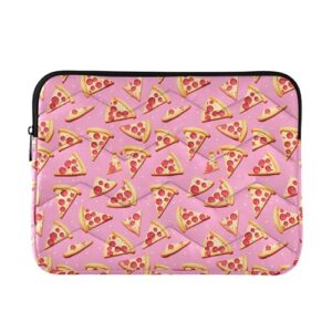 Capa para laptop Pink Pizza, capa de laptop 15,6, bolsas para laptop masculinas, bolsa de laptop de 16 polegadas para laptops