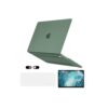 Capa para MacBook Pro de 13 polegadas A1502/A1425, versão 2012-2015 com tela retina (sem CD-ROM), capa rígida de plástico transparente 5 em 1, capa de teclado, protetor de tela e capa para webcam