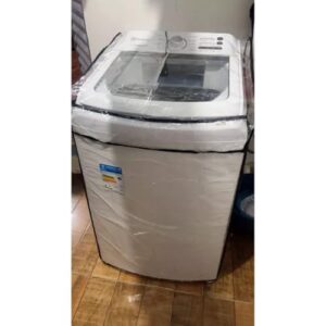 Capa Para Maquina De Lavar Roupa 12Kg 13Kg 14Kg 15Kg Impermeável Material Super Resistente em Pvc Cristal Transparente Com Elástico Para Melhor Fixação de Alta Qualidade Brastemp Eletrolux Consul