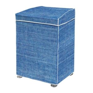 Capa para Máquina de Lavar, PVC e Poliéster, Tamanho G, Transparente, 66x80x66cm