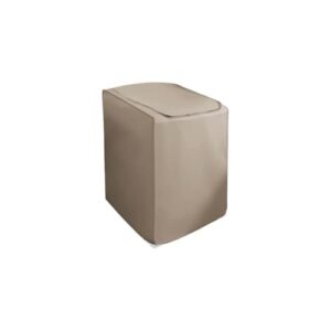 Capa para Máquina de Lavar Roupas, Abertura Superior, PVC Laminado com TNT, Cinza, 68x98cm, para Electrolux, Brastemp, Mabe, GE, Continental