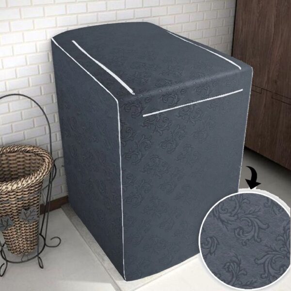 Capa para Máquina de Lavar Roupas Cinza Diversas Marcas 7kg 8kg 9kg