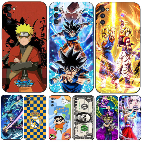 Capa Para Samsung Galaxy A41 Caso 6.1 Polegada Silicone Macio De Telefone A41 GalaxyA41 A 41 A415 Preto tpu Popular Anim