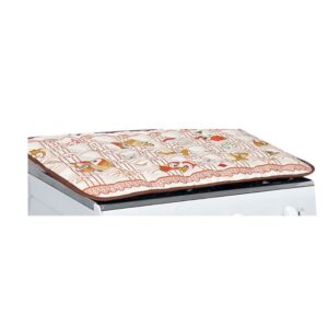 Capa para Tampa de Fogão 77cm x 55cm – Indicado P/ fogão de 6 Bocas - Coruja Mãe